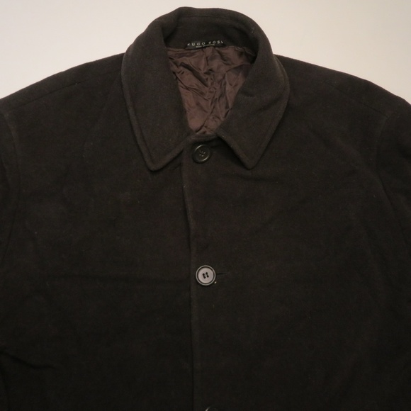 Hugo Boss Black Classic Trench Over Coat Jacket - Picture 7 of 8
